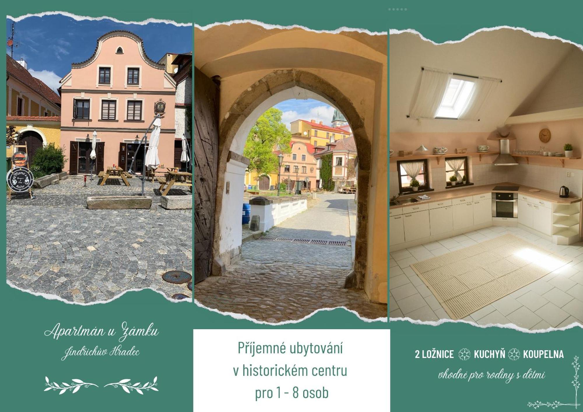 Apartman U Zamku Jindřichův Hradec Buitenkant foto